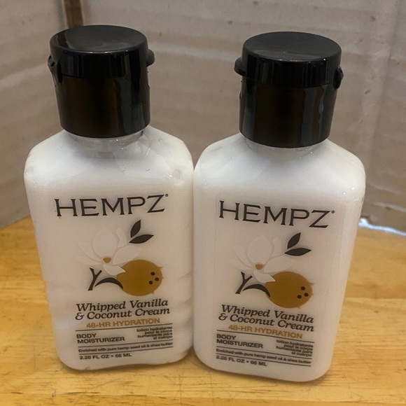 Hempz Other - Hempz set of 2 Whipped Vanilla & Coconut Cream Moisturizer Ea is 2.25 oz